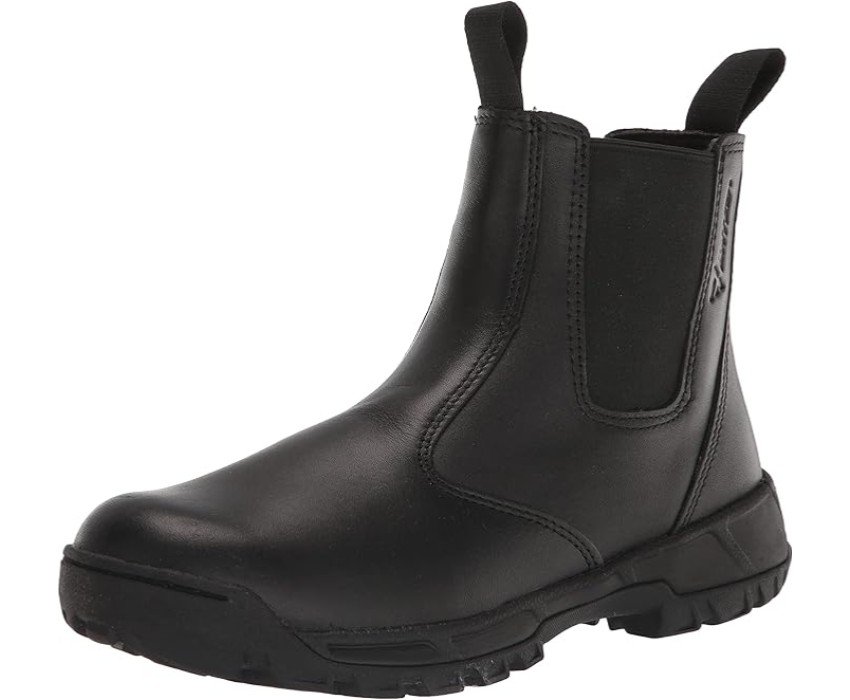 Rothco Black Leather Forced Entry Tactical Boots – Men's – Lightweight & Slip Resistant